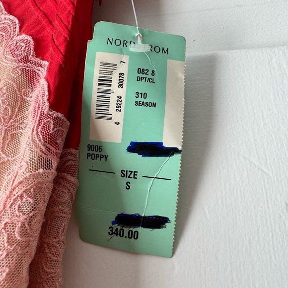 Catherine Malandrino size small/ medium two piece lace and silk set - Picture 10 of 10